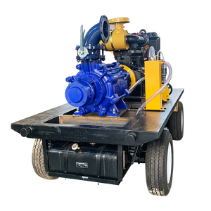 고효율 에너지 절약형 수해 예방 및 구난용 대유량 이동식 펌프 트럭 - Product Image 3