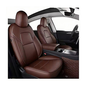 Accessoires spéciaux de housse de siège de voiture pour <span class=keywords><strong>Tesla</strong></span> <span class=keywords><strong>Model</strong></span> <span class=keywords><strong>3</strong></span> X Y Housse de siège de voiture de luxe confortable facile à nettoyer Coussin de voiture toutes saisons - Product Image 4