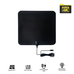 amplified folding 3.5db1 completa multi flat digital tv antenna