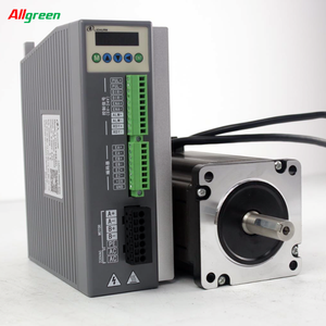 มอเตอร์สเต็ปเปอร์ Allgreen รุ่น LCDA2262C+LC86HV2150 แรงบิด 12 นิวตันเมตร 3 แอมป์ AC150V-250V 2 เฟส Nema 34 แบบวงปิด สำหรับเครื่อง CNC แรงดันสูง - Product Image 3