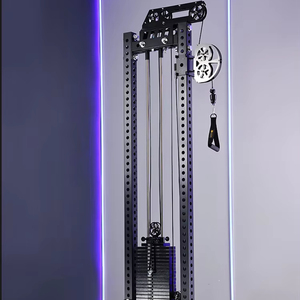 Chuyên nghiệp duy nhất chéo kéo xuống chéo cáp Máy Pin nạp thiết bị tập thể dục cho thể hình mục tiêu <span class=keywords><strong>TRICEPS</strong></span> - Product Image 1