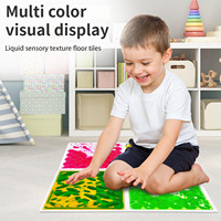 Tapis de sol sensoriel en PVC texturé pour enfants, amusant et interactif, certifié CPC, avec logo personnalisé, pour les enfants de 3 à 12 ans