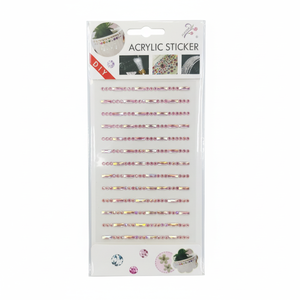 Adesivi in Carta Stampata con Strass Acrilici Fai-da-Te per Regali Promozionali Marca Peiyong Cina - Product Image 2