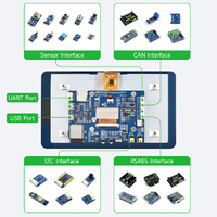 Papan Pengembangan Layar Sentuh Kapasitif ESP32-S3 7 inci, 800x480, Sentuh Kapasitif 5 Titik, Wi-Fi