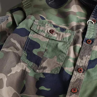 Chemises décontractées pour jeunes hommes, style camouflage cargo, haute qualité, durables, pour la randonnée, le sport et le quotidien, avec poches - Vente en gros