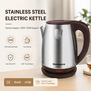 <span class=keywords><strong>Bouilloire</strong></span> Électrique <span class=keywords><strong>de</strong></span> <span class=keywords><strong>Voyage</strong></span> Noire à Induction en Acier Inoxydable Compacte pour Cuisine et Appareils Électroniques - Product Image 1