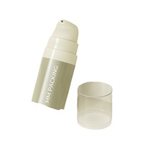 Flacons cosmétiques en PP pour lotion (Modèle FR-802) avec couvercles transparents à fermeture rapide sous vide, origine Zhejiang, plusieurs tailles, emballés en boîte