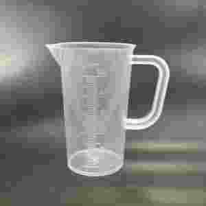 250 मिलीलीटर 500 एमएल 1000 एमएल 2000 एमएल विभिन्न आकारों के खाद्य ग्रेड लंबे रूप के साथ प्लास्टिक बीकर - Product Image 2