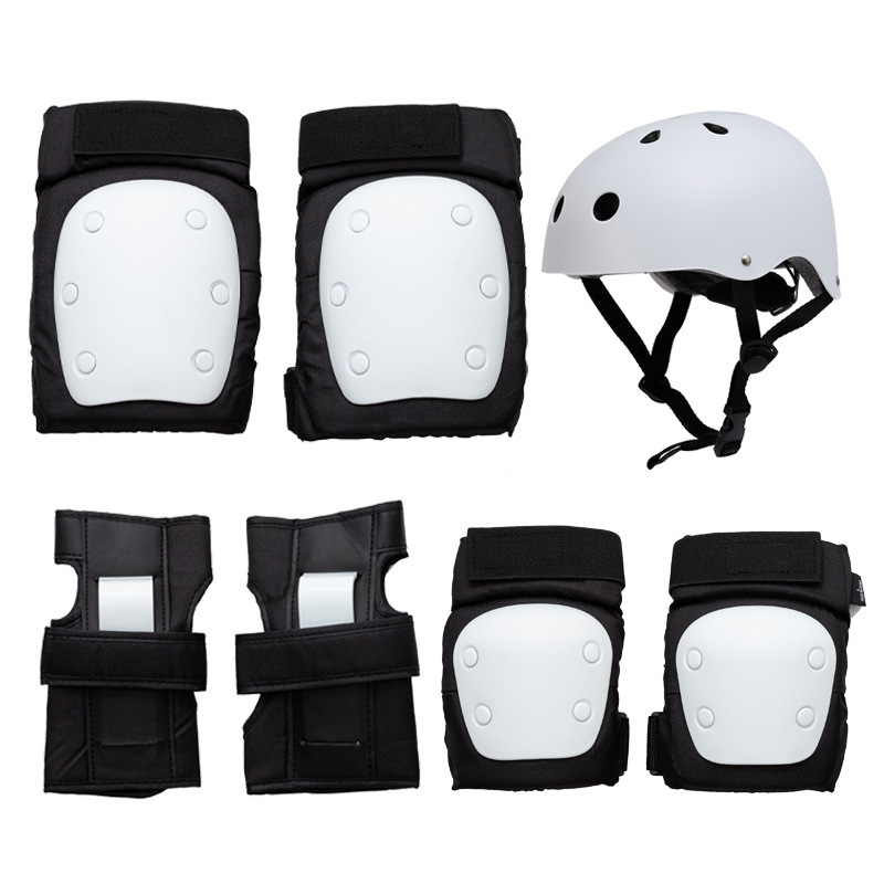 Casco blanco, equipo de protección blanco.