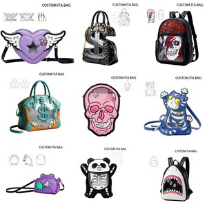 Sac Ita personnalisé assorti à des badges d'anime, porte-clés en peluche, faible MOQ, Itabag Y2K, sac à main mignon pour filles, petit sac à main pour femmes - Product Image 4