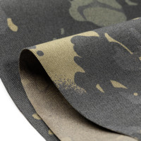 Tissu d'habillement d'extérieur RTS 100%Poly ATY Cordura 1000D anti-déchirure noir imprimé camouflage CP camouflage enduit PU