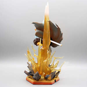 Figura de acción de anime de 31 cm de Thunder Agatsuma Zenitsu, estatua de PVC de 31 cm (12.2 pulgadas) del <span class=keywords><strong>manga</strong></span> <span class=keywords><strong>Demon</strong></span> <span class=keywords><strong>Slayer</strong></span>. - Product Image 3