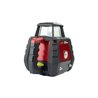 Niveau laser industriel professionnel automatique à auto-nivellement, à deux lignes croisées, faisceau rouge, avec précision de 1 mm/10 m et protection IP66