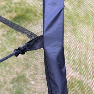 Premium al aire libre doble tamaño plegable estanque red cúpula poliéster tienda cremallera malla de nailon cubierta de jardín puerta tienda repeler Mosquitos - Product Image 5