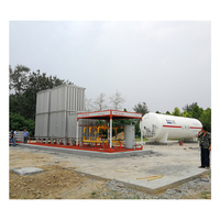 Réservoir de stockage cryogénique en alliage d'aluminium personnalisé YUNER pour station de gazéification thermique, régulateur de vapeur à température ambiante, régulateur de débit
