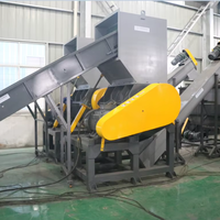 Broyeur de déchets plastiques à haute efficacité avec boîte de vitesses automatique pour bouteilles, seaux, palettes, recyclage de câbles, plastique de Chine