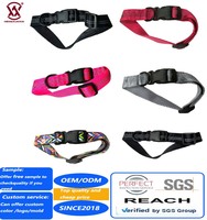 Boucle de collier pour chien personnalisée avec logo et couleur, double boucle réglable pour animaux de compagnie, accessoires pour sacs