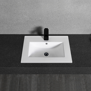 Meuble de salle de bain FTD de <span class=keywords><strong>petite</strong></span> taille, <span class=keywords><strong>profondeur</strong></span> 40 cm, design moderne, installation facile, lavabo rectangulaire facile à nettoyer, garantie 5 ans - Product Image 2