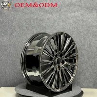 Vente en gros d'usine, jantes forgées de 18 à 22 pouces, 5x114.3 (5x4.5), jantes en alliage chromé pour Toyota Hiace Sienna, jantes de luxe pour MPV