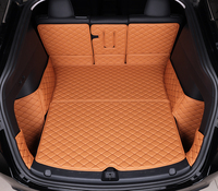 Tapis de protection de coffre en cuir PU pour BYD Atto 3 Yuan Plus 2022 2023, accessoire de voiture, couverture intérieure, protection de tapis, accessoire automobile