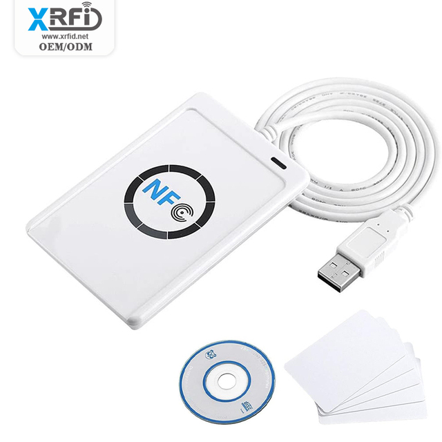 USB Mini Portable Access Control 13.56 MHz Nfc Card Reader for RFID Contactless Smart Card Nfc Reader