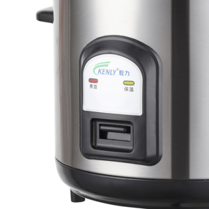Cuisinière à riz en acier inoxydable Kenly avec cuiseur vapeur, 220V, certifiée CE, pour les besoins de cuisson des foyers et des petits restaurants en Asie du Sud-Est - Product Image 4