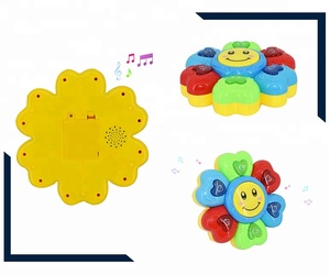 Coloré fleur forme instrument <span class=keywords><strong>tambour</strong></span> jouet pour bébé - Product Image 4