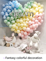 Ballons en latex métalliques macaron de 12 pouces, très demandés, pour décoration de fête de remise de diplôme, mariage, anniversaire, fête des mères, ballons colorés gonflables