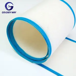 Buona qualità e basso prezzo 0.5/1mm foro lineare maglia in poliestere per la lavorazione dell'essiccazione alimentare cintura filtrante