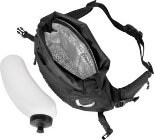 <span class=keywords><strong>Sac</strong></span> banane isotherme réglable 0,75 L avec bouteille isolée, poche avant et fermeture à enroulement pour les sports <span class=keywords><strong>de</strong></span> plein air - Product Image 5