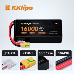 Solution de batterie personnalisée, alimentation stable et fiable, batterie 16000mAh 6S, batterie de drone 22000mAh, batterie 22000mAh 22.2 V488wh25c - Product Image 2
