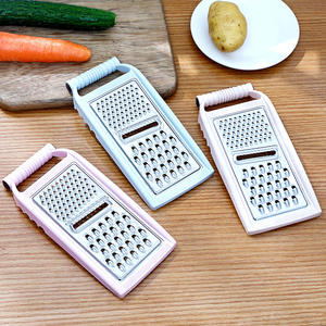 Coupe-légumes manuel multifonctionnel 3-en-1 en acier inoxydable durable pour trancher les pommes de terre et les fruits - Product Image 6