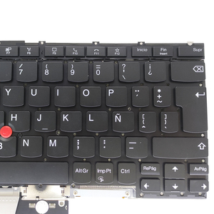 Teclado de computadora portátil retroiluminado Latin LA para Lenovo para <span class=keywords><strong>ThinkPad</strong></span> X1 Titanium Yoga Gen-1 SN20W22431 teclado de computadora portátil - Product Image 2