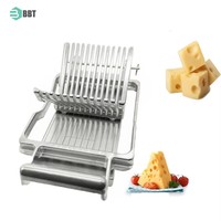Trancheuse à fromage professionnelle en acier inoxydable 304, coupe-fromage multi-fils, guillotine pour charcuterie, restaurant, fromage, beurre