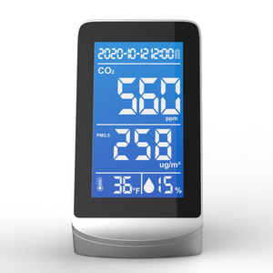 Nouveau style de détecteur de qualité de l'air, testeur de CO2, capteur PM 2.5, détecteur de gaz CO2, testeur de fumée et de poussière - Product Image 3