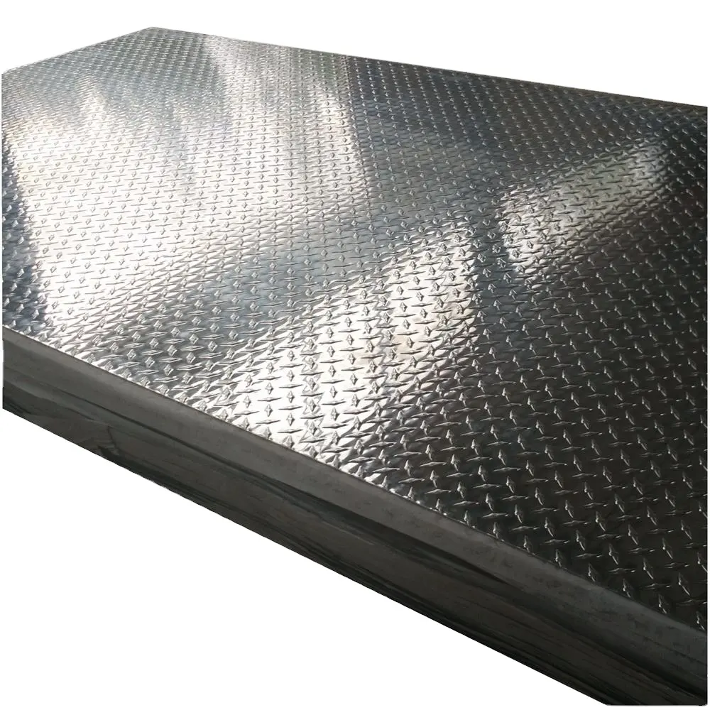 Good Price Aluminium Plate 5754 h22 h114 Checker Aluminum Sheet Embossed Patterned Aluminum Plate
