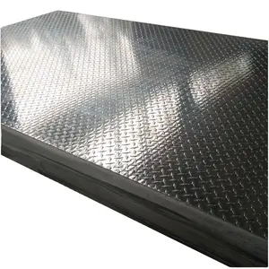 Guter Preis Aluminium platte 5754 h22 h114 Checker Aluminium blech Geprägte gemusterte Aluminium platte