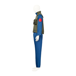 <span class=keywords><strong>Costume</strong></span> de cosplay <span class=keywords><strong>Kakashi</strong></span> Ninja de pointe pour homme adulte, ensemble complet en polyester, personnage d'anime, jeu de rôle, été 2024 - Product Image 4