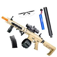 Pistola de Juguete Eléctrica Splat Blaster Viper M4A1, Juego de Disparos al Aire Libre para Niños, Competición de Disparos en Acción Real, Pistola de Juguete M416