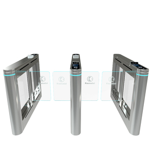 Pequeña puerta batiente para peatones-Reconocimiento facial integrado y lector de tarjetas RFID para un acceso seguro a la Oficina - Product Image 4