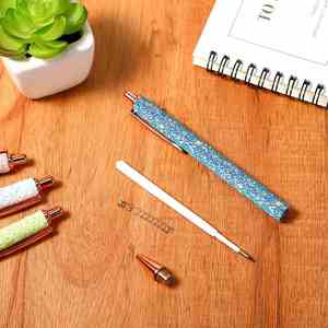 Promotion en gros : Stylos à bille de luxe en métal, multicolores, uniques, créatifs, écologiques, avec impression personnalisée et design moderne - Product Image 4