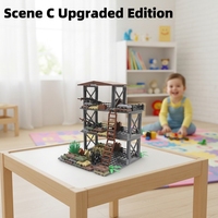 Mini briques éducatives - Ensemble de construction militaire pour enfants mexicains - Jouets de construction miniatures DIY