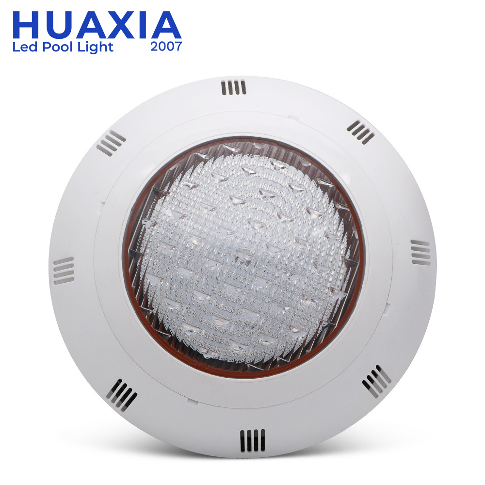 12V IP68 Waterproof High Power PC Body Wall Mounted LED Pool Light Remote Control 1600 Lumens White for Swimming Pools Landscape