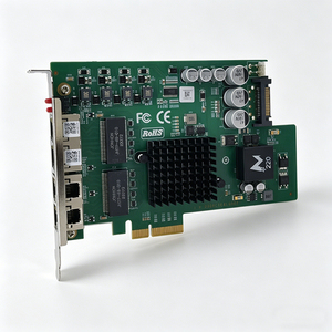 Tarjeta Ethernet Gigabit de 4 Puertos EVUC PCIe-3504 I350-AM4 PCIe Gen2 X4 PoE 30W/Puerto 120W Total <span class=keywords><strong>802.3af</strong></span>/at NIC para Cámara de Visión Artificial - Product Image 4