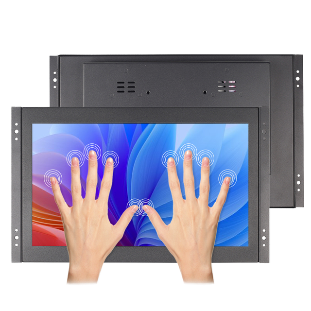 New 13.3 Inch IPS Sunlight Readable 1000 Nits Open Frame LCD Panel Laptop Touch Screen Monitor VGA Interface Built-in Speaker