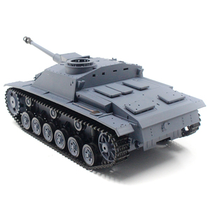 HENGLONG 3868-1 2.4Ghz RC Tank German Assault Gun III F/8 Tank Military Model IR+BB Remote Control Toys DIY Tank Hobby Gifts MT - Product Image 4