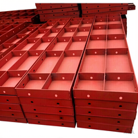 Système de coffrage modulaire en acier Q235 galvanisé à chaud réutilisable pour murs, colonnes et dalles en béton – 100 coups de marteau