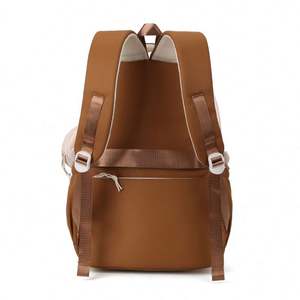 Mochila Escolar Unisex Estilo Coreano, Impermeable, de Oxford, con Cierre de Cremallera, 15 Pulgadas, para Estudiantes de Secundaria y Preparatoria - Product Image 3