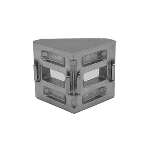 Không chuẩn 30*30 rãnh ngu si đần độn nhôm đánh bóng tam giác bên phải 4040 Góc chân đế - Product Image 4