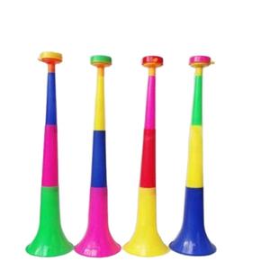 Corne de vuvuzela personnalisée avec logo, en plastique, outil de cheering pour les supporters de football, cadeau promotionnel et d'affaires - Product Image 3